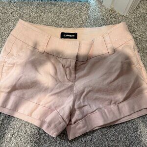 Pink Express Shorts size small